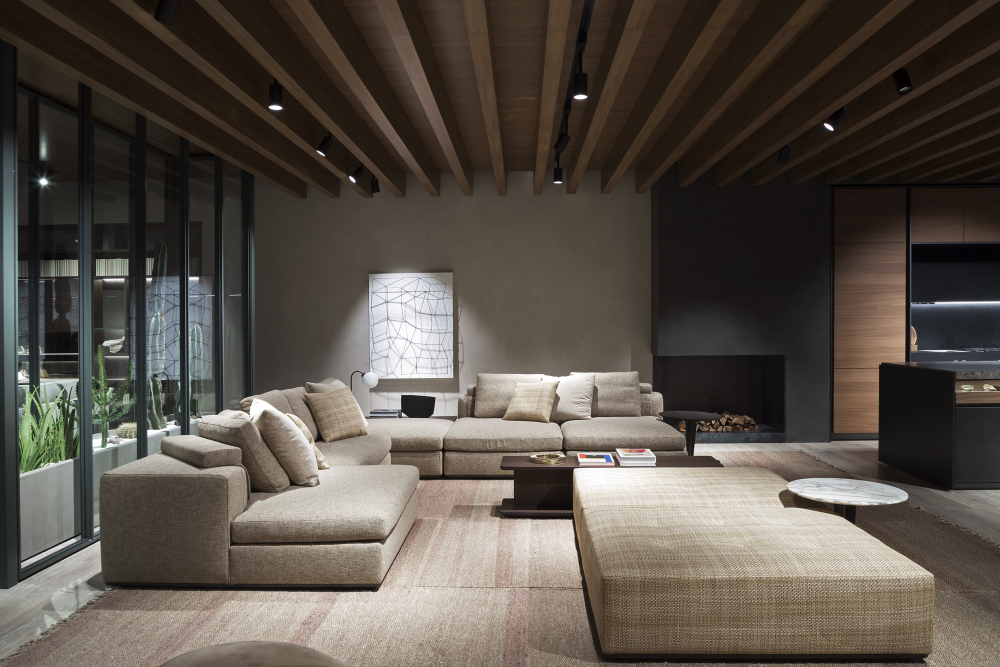 molteni Albert sofa design Vincent van duysen miami store
