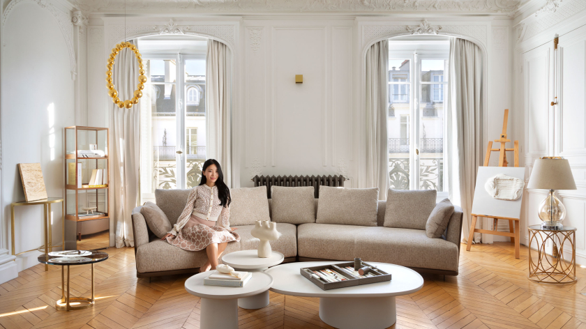 Maison Suri: Inside Su Park’s Parisian Apartment, furnished by Molteni&C
