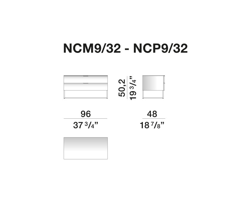 909 - NCM9/32 - NCP9/32