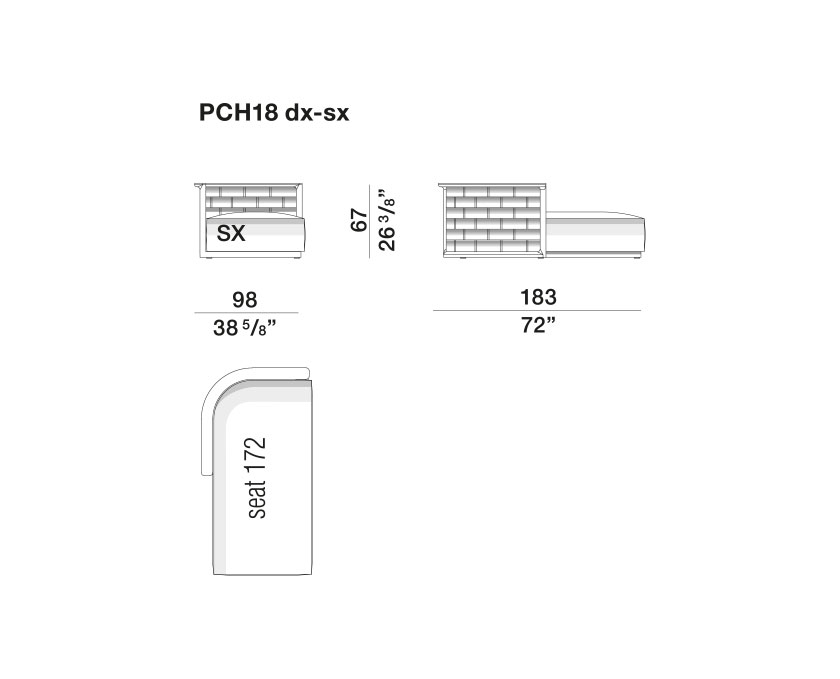 Palinfrasca PCH18 DX-SX