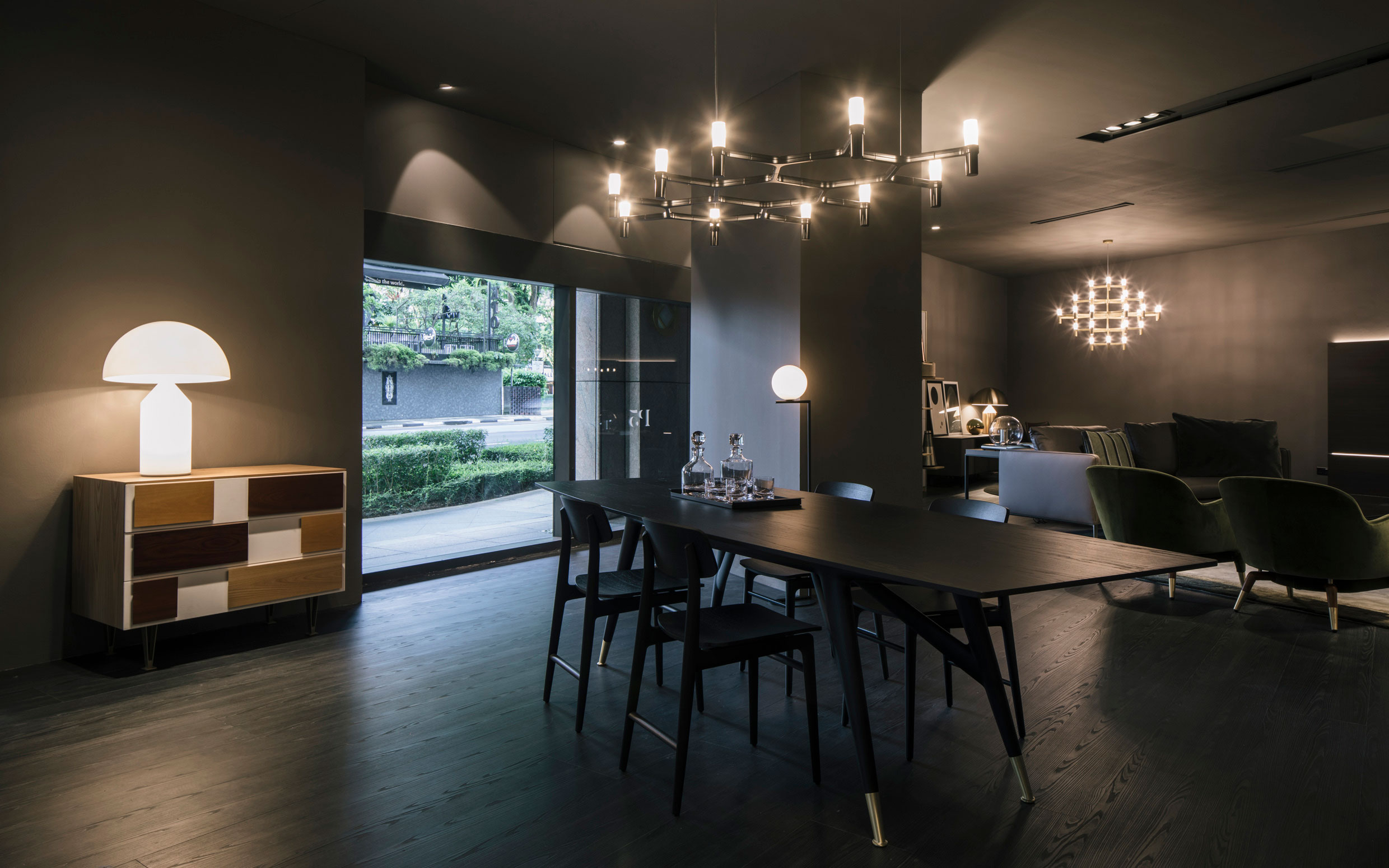 molteni gio ponti table singapore flagship store 