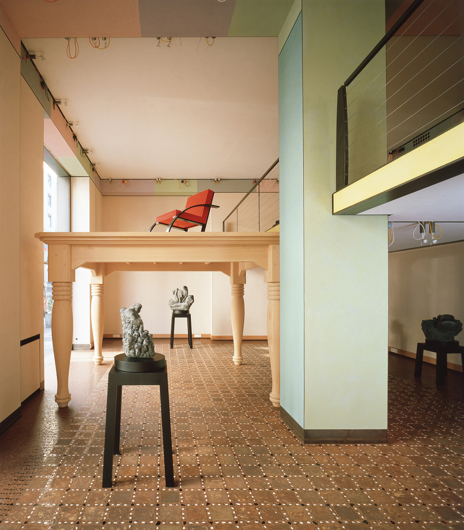 Inaugurazione SR UniFor Milano Corso Matteotti, 1989 | PH Basilico