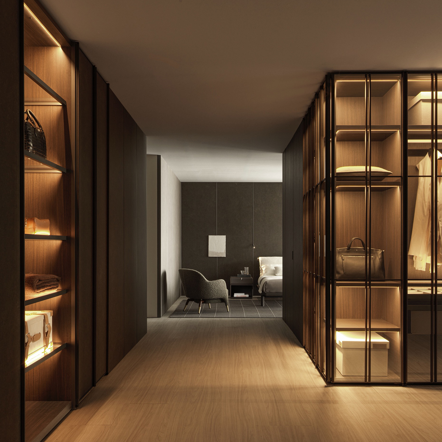 WARDROBE AND BEDROOM