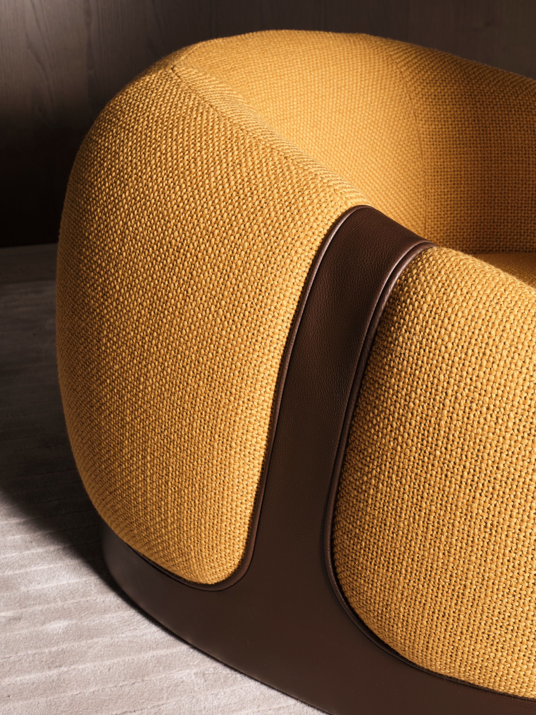 Corsetto armchair by Cristián Mohaded