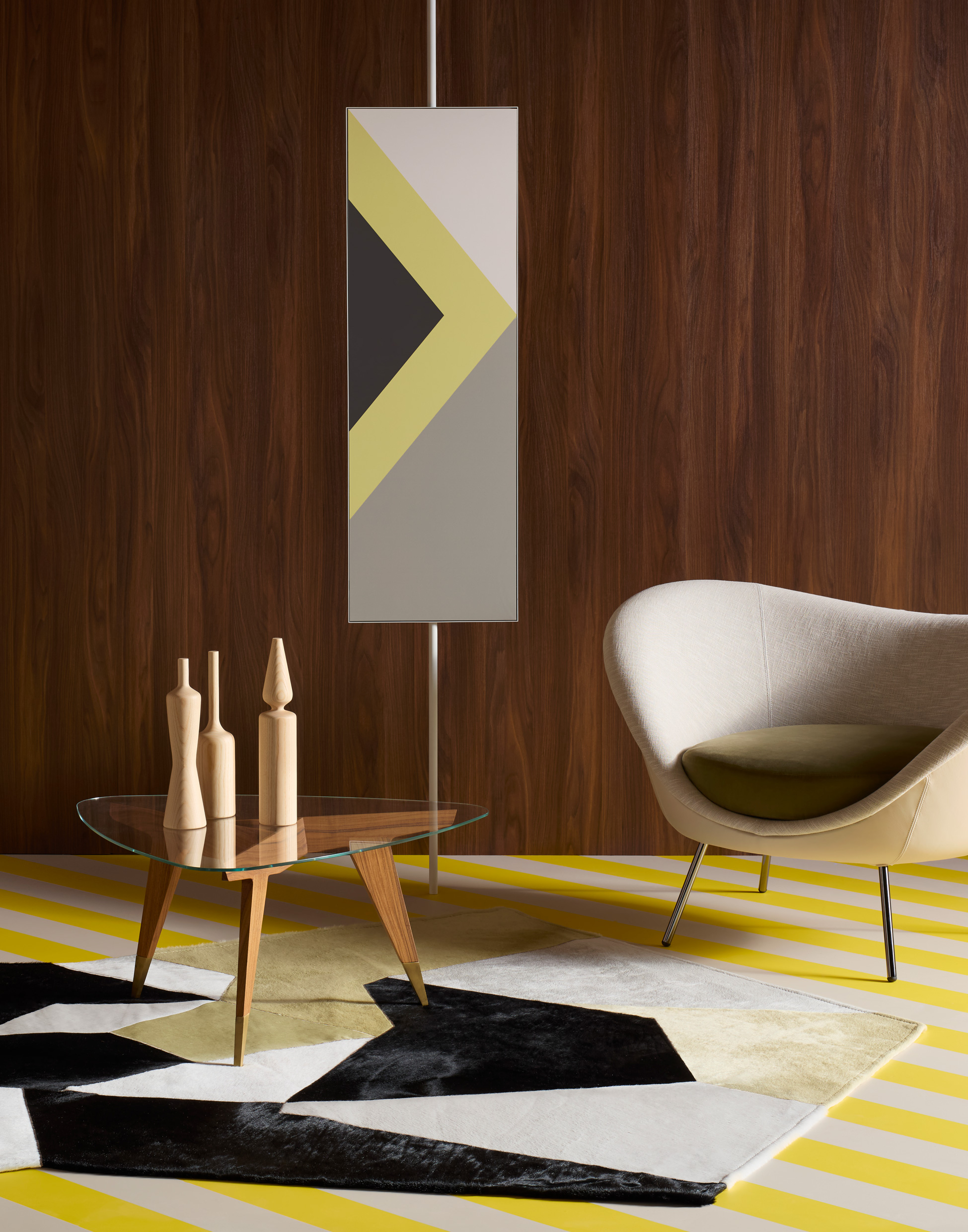 Bottiglie, design Gio Ponti, courtesy of Gio Ponti Archives, creative direction Elisa Ossino Studio, ph. Aaron Tilley