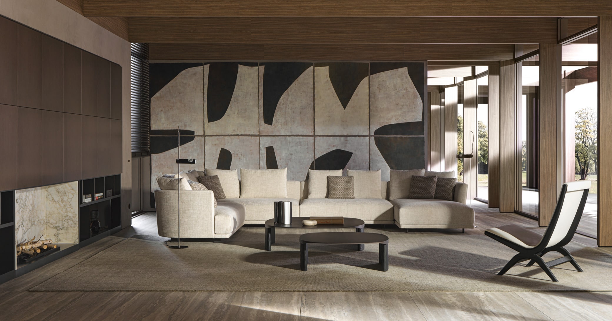 Molteni sofas: 5 features that give elegance