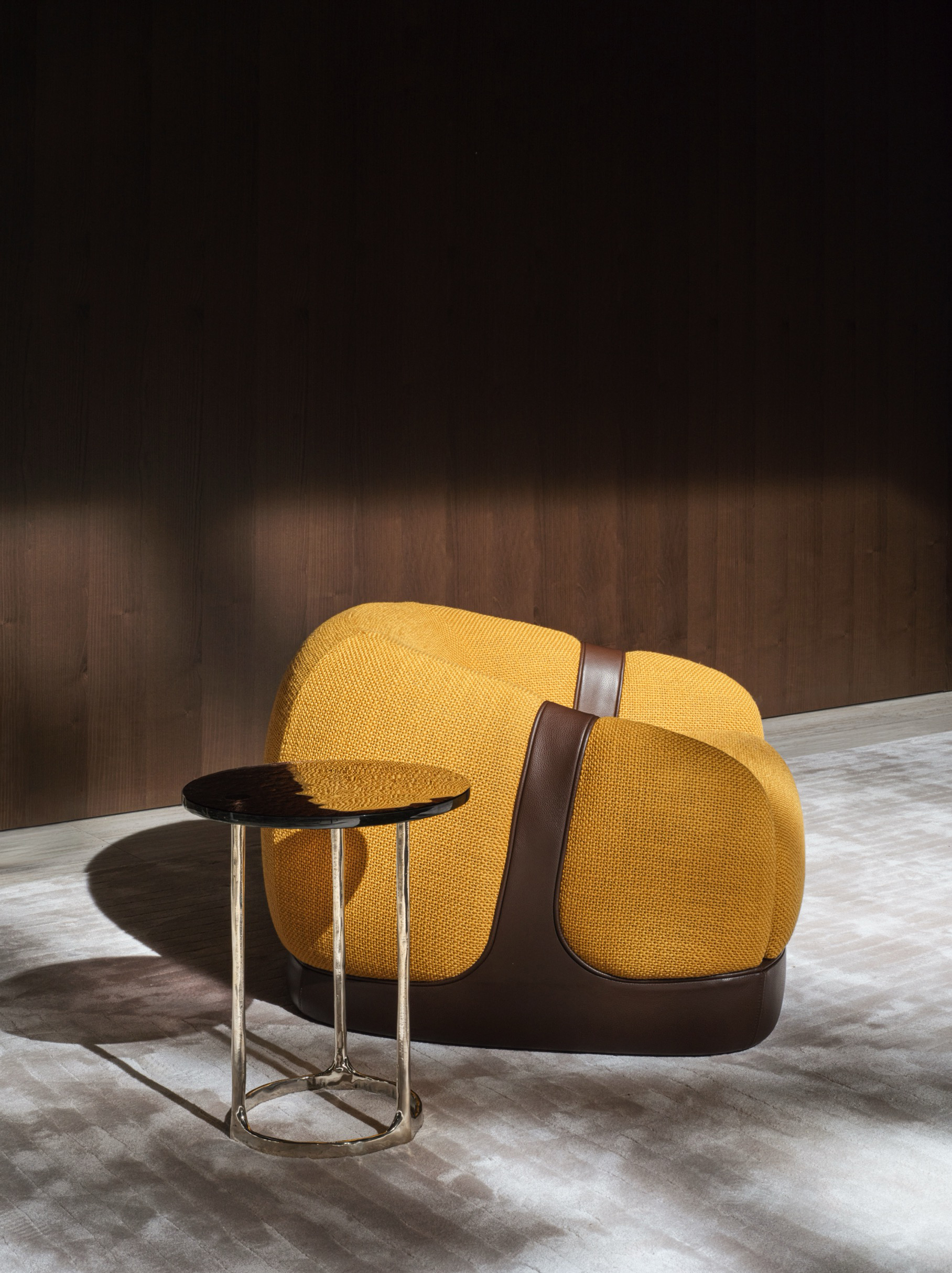 Corsetto armchair by Cristián Mohaded