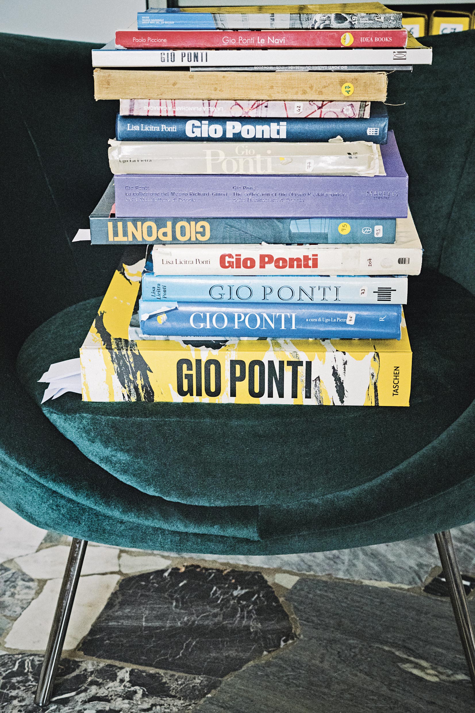 Heritage images of D.154.2 Armchair. From Molteni Mondo, Rizzoli NY 2024. Ph. Oliver Helbig. Courtesy of Gio Ponti Archives.