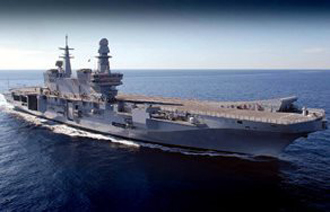 Molteni&C e Unifor partecipano al Tour della portaerei Cavour in Africa e Medioriente