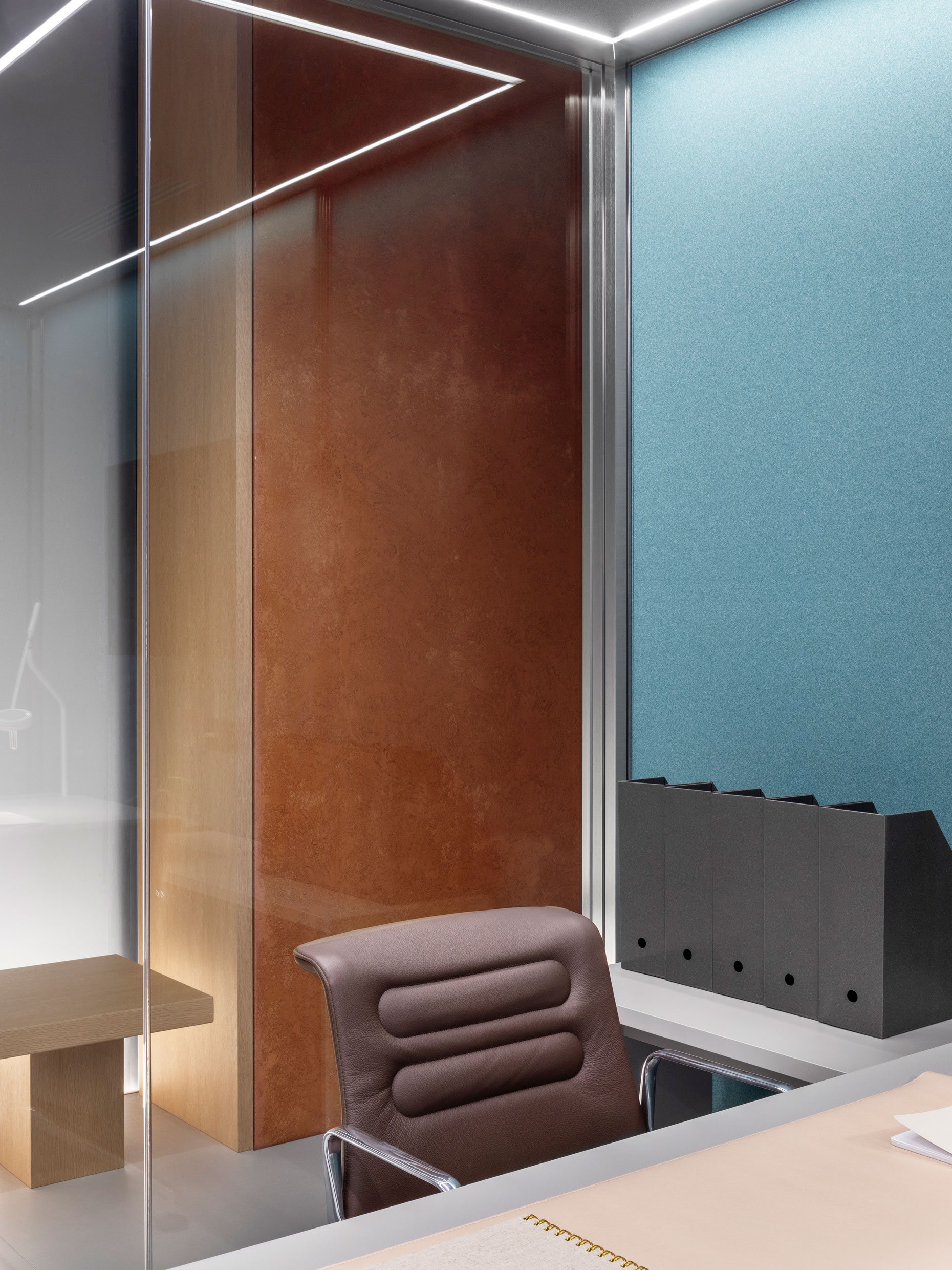 Detail of CSS_VILLAGE, the modular system of self-supporting acoustic boxes - ph. Alessandro Saletta – DSL Studio